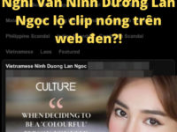 Ninh Dương Lan Ngọc lộ clip nóng