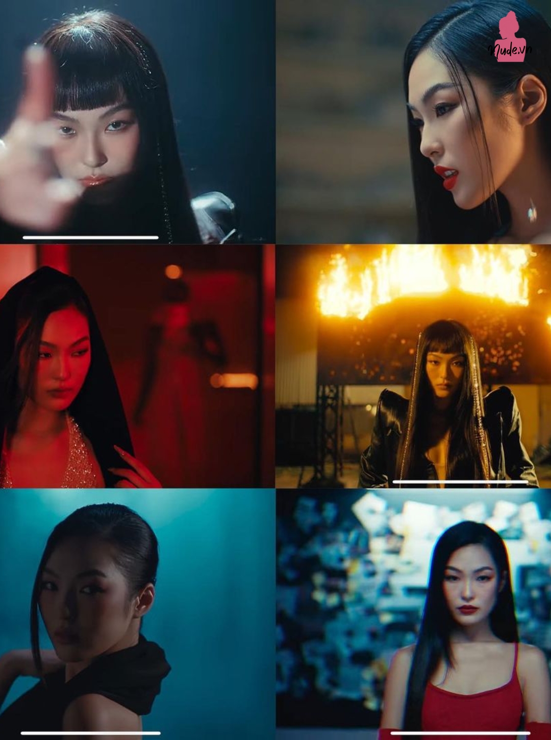 Hình ảnh ấn tượng của Linh Chi tại các MV âm nhạc khác
